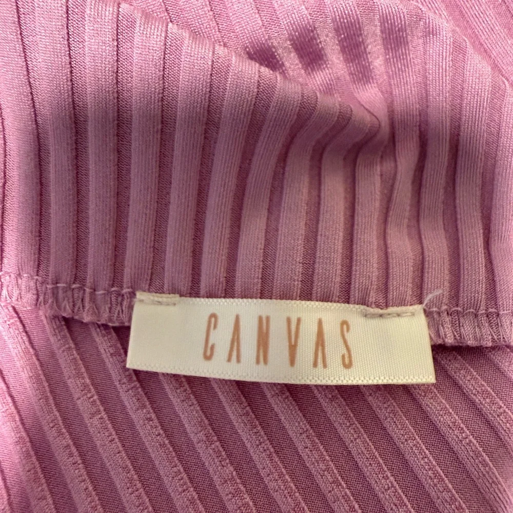 Canvas Maternity Maxi Dress - Picture 5 of 6
